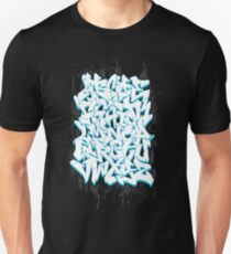 Graffiti Alphabet Unisex T-Shirt
