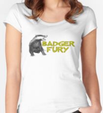 Badger Fury Women's Fitted Scoop T-Shirt
