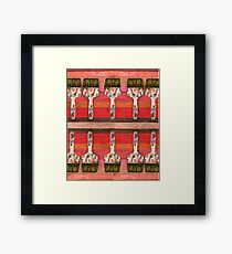 Persia Brush Framed Print