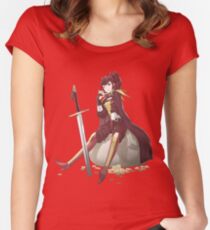 Anna Fire Emblem Design Fitted Scoop T-Shirt
