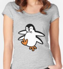 Penguin! Women's Fitted Scoop T-Shirt