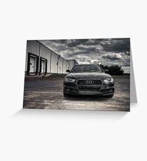 2012 Audi A4 S-Line Greeting Card
