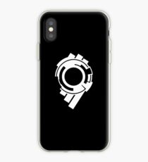 Section 9 (white print) iPhone Case