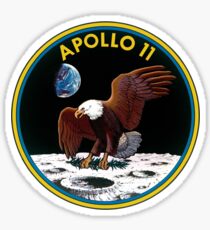 Apollo 11 Mission Logo Sticker