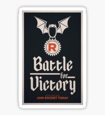 Team Rocket Poster Sticker