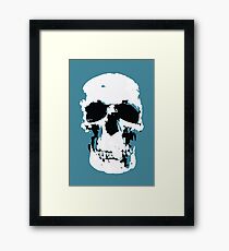 Sherlock Skull Wall Hanging Framed Print