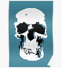 Sherlock Skull Wall Hanging Poster