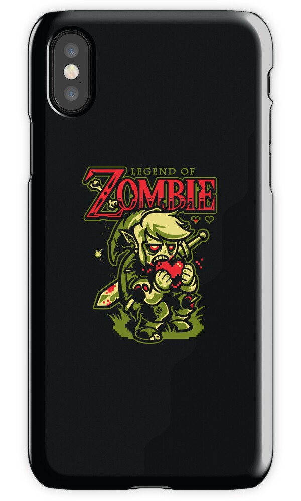 "Legend of Zombie IPHONE CASE" iPhone Cases & Covers by WinterArtwork