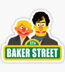 221B Baker Street - Sherlock Sticker