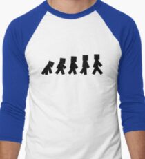 99 Steps of Progress - Minecraft Men's Baseball ¾ T-Shirt