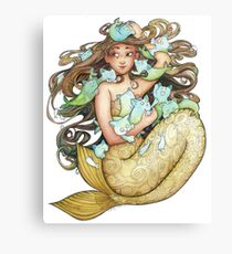 Mer Kittens Canvas Print