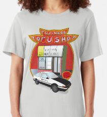 Initial D- Fujiwara Tofu Shop Slim Fit T-Shirt