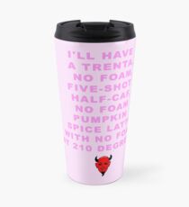 Scream Queen Pumpkin Spice Latte Travel Mug