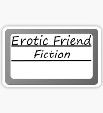 Erotische Freundesfiktion Sticker