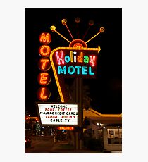 Vegas Motel Photographic Print