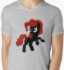 Black Widow Pony Men's V-Neck T-Shirt