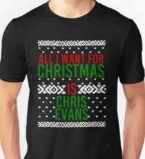 All I Want For Christmas (Chris Evans) Unisex T-Shirt