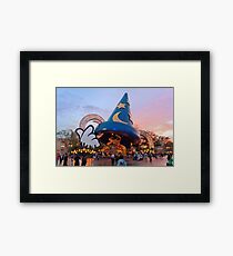Hollywood Studios After the Rain Framed Print