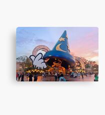 Hollywood Studios After the Rain Metal Print
