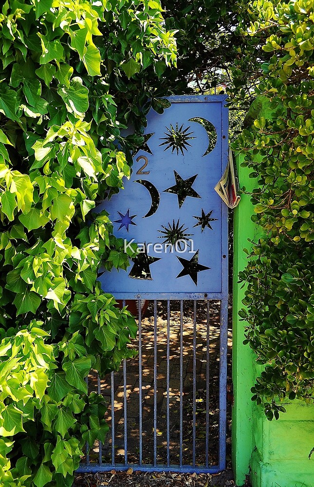 "Secret Garden gate" by Karen01 | Redbubble