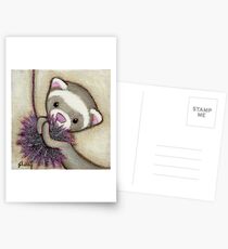 Ferret Toy Postcards