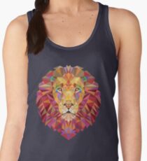 Geometric Lion Women's Tank Top