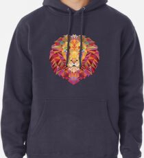 Geometrischer Löwe Hoodie