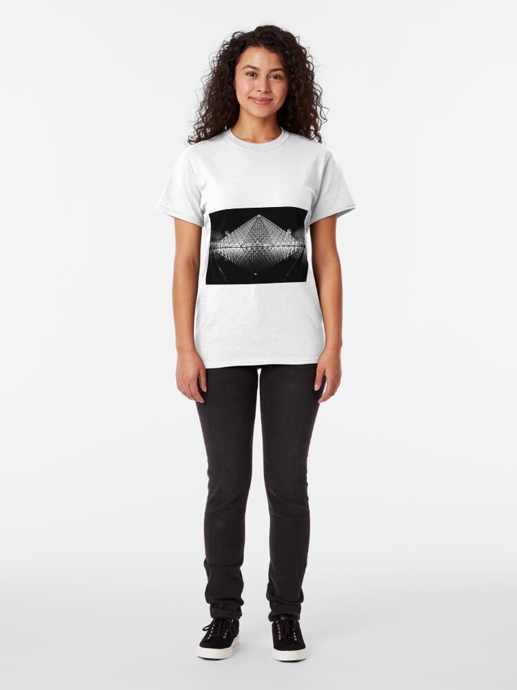Alternate view of The Louvre, Paris Classic T-Shirt