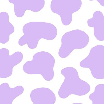 Download Pastel Violet Cow Print Louis Vuitton Wallpaper