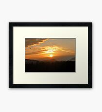 Sunrise Framed Print