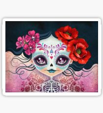 Amelia Calavera - Sugar Skull Sticker