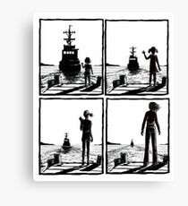 People Always Leave Canvas Print