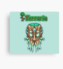 Terraria Moon Lord Head Canvas Print