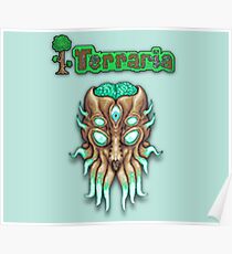 Terraria Moon Lord Head Poster