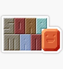 Soap Man Sticker
