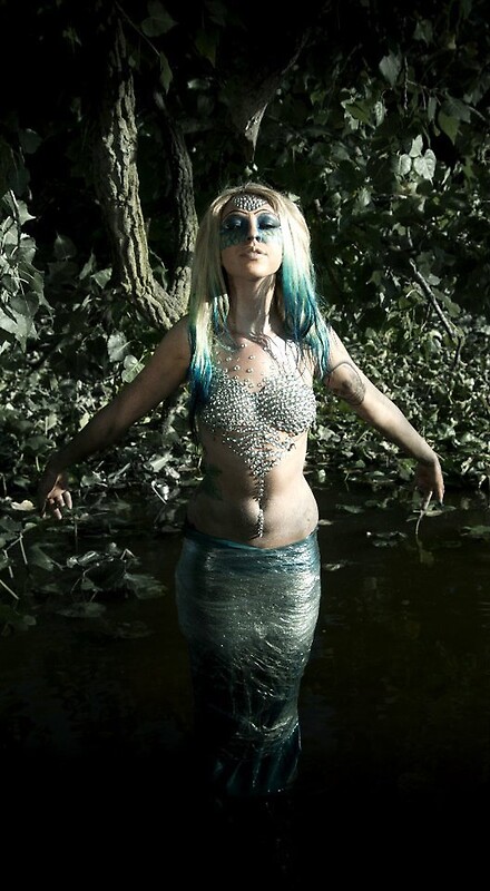 "Mermaid Photoshoot." by Kaila Quint | Redbubble