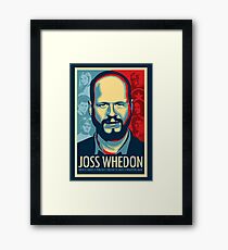 Joss Whedon Is My Master Now Framed Print