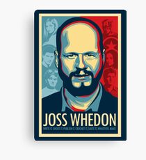 Joss Whedon Is My Master Now Canvas Print