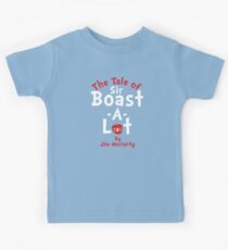 The Tale of Sir Boast-A-Lot (Just Title Variant) Kids Tee