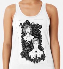 x files: do you think i'm sp00ky Racerback Tank Top