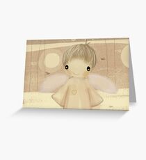 little angel Greeting Card