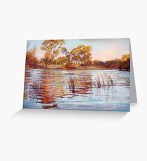 Reflections of Ekberg's Island Greeting Card