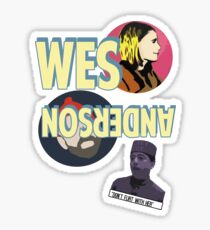 The Wes Anderson Sticker