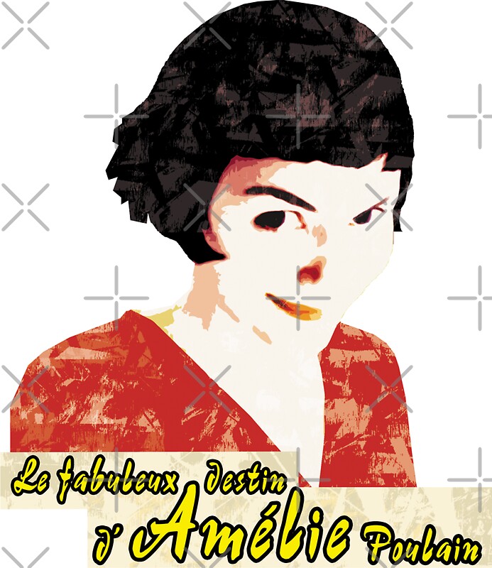 "Le fabuleux destin d'Amélie Poulain" Stickers by rockandrell Redbubble