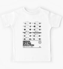 Nissan Skyline History Kids Tee