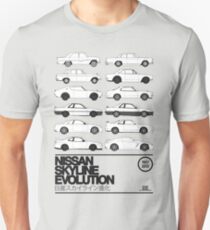 Nissan Skyline History Unisex T-Shirt