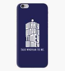 Talk Whovian To Me iPhone Case