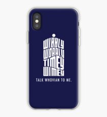 Talk Whovian To Me iPhone Case