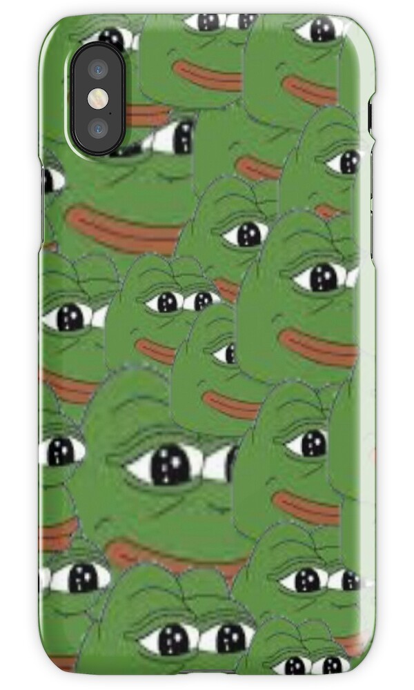 Pepe Meme iPhone Cases Skins by Lucie Duah Redbubble