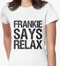 Camiseta entallada Frankie dice relajarse